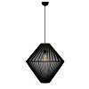 Κρεμαστό Μονόφωτο Φωτιστικό 805 Ε27 Φ50x130cm MEC-80550BLACK
