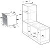 Σετ MULTIHOME MH-6060 & MH-6141 Φούρνος & Εστία Domino Αερίου 76060
