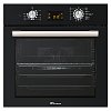 MULTIHOME MH-6060 Φούρνος άνω Πάγκου 65lt Μαύρος