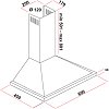 Σετ SILIFO SF6150CFEW & SF6619 Κουζίνα & Απορροφητήρας Καμινάδα 89259