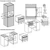 MIELE M 7244 TC Εντοιχιζόμενος Φούρνος Μικροκυμάτων 46lt Γκρι