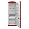 OPERA ITALIANA OFRMC70R MORRICONE Ψυγειοκαταψύκτης CLASSIC ROSSO 190.2x71x76