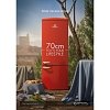 OPERA ITALIANA OFRMC70R MORRICONE Ψυγειοκαταψύκτης CLASSIC ROSSO 190.2x71x76