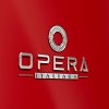 OPERA ITALIANA OFRMC70R MORRICONE Ψυγειοκαταψύκτης CLASSIC ROSSO 190.2x71x76