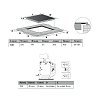 BERTAZZONI P30 2I 23NV Εστία Domino Επαγωγική 30cm Μαύρη