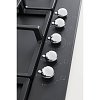 BERTAZZONI P75 5C HER NE GN Εστία Φυσικού Αερίου Μαύρο