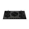 BERTAZZONI P75 5C PRO GNE GN Εστία Φυσικού Αερίου 75cm Μαύρο