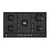 BERTAZZONI P90 5C HER NE LPG Εστία Υγραερίου 90cm Μαύρο