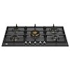 BERTAZZONI P90 5C HER NE LPG Εστία Υγραερίου 90cm Μαύρο