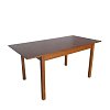 Τραπέζι Pnelope 1022 IN 120+40x80x75 Light Walnut 400-03-006
