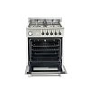 LA GERMANIA PRM66 40G X T LPG Κουζίνα Υγραερίου 60cm Inox