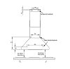 THERMOGATZ WA0290 Απορροφητήρας Καμινάδα 90cm Inox 04.400.221