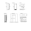 BERTAZZONI RLD75 S5F PNS Εντοιχιζόμενο Ψυγείο Μονόπορτο 212.3x75.6x59.2 S