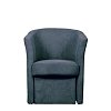 Πολυθρόνα με Υποπόδιο Rose Ash 66x62x77 1063 IN 400-09-006