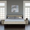 Κρεβάτι Scarlet Διπλό Με Σομιέ Σονόμα-Βέγκε 160x200cm SCARLET160