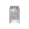 LA GERMANIA SE66 4 E X/24 GN Κουζίνα Μικτή Φυσικού Αερίου 60cm Inox