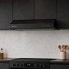 SILIFO SF6685 Απορροφητήρας Ελεύθερος 90cm Μαύρο 2 Μοτέρ