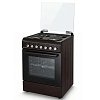 SILIFO SF6148 Ηλεκτρική Κουζίνα 60cm με Εμαγιέ Εστίες Καφέ (4 Έτη Εγγύηση)