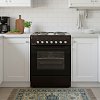 SILIFO SF6148 Ηλεκτρική Κουζίνα 60cm με Εμαγιέ Εστίες Καφέ