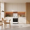 SILIFO SF6150CFEW Ηλεκτρική Κουζίνα 60cm με Εμαγιέ Εστίες Λευκό