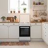 SILIFO SF6154CFEW Ηλεκτρική Κουζίνα 50cm με Εμαγιέ Εστίες Λευκή