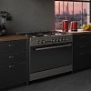 SILIFO SF6198CFGI Κουζίνα Υγραερίου 90cm Inox 82x90x59 110lt