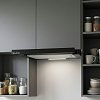 SILIFO SF6665 Απορροφητήρας Συρόμενος 60cm Μαύρο (4 Έτη Εγγύηση)