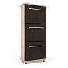 Παπουτσοθήκη Niag580 58x26.5x132εκ Wenge-Sonoma SO-NIAG5803DS