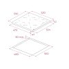 Σετ TEKA  HBB 6250 SS & TBC 64120 TCS BK Φούρνος & Εστία