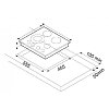 THERMOGATZ TGS 9030 IX Εστία Υγραερίου 60cm Inox 04.405.117