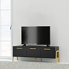 Έπιπλο Τηλεόρασης Belle Ανθρακί 149.5x41x49cm TO-BELLETV3KANTHRACITE