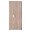 Ντουλάπα Δίφυλλη Damis Sonoma 90.5x55x203εκ TO-DAM2D