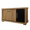 Παπουτσοθήκη Laura 90x28.2x45.8εκ Σονόμα-Μαύρο TO-LAURA1D1K