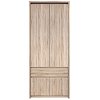 Ντουλάπα Δίφυλλη Norton Sonoma 88x55x210εκ TO-NORT4D1S