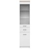 Βιτρίνα Μονόφυλλη Top Mix 40x33x183cm Λευκή-Σονόμα TO-TOP1D1W1SW