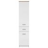 Ντουλάπα Top Mix 40x33x183cm Λευκή-Σονόμα TO-TOPREG2D1SW