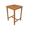 Τραπέζι Σταντ Κήπου Teak 70x70x100 5544 G 200-24-005
