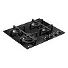 THERMOGATZ TGC 4460 GL Εστία Υγραερίου 60cm Μαύρη 04.405.206