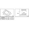 MONDIN VD602BNEV GN Εστία Φυσικού Αερίου 60cm Μαύρη