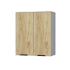 Craft Πάνω Ντουλάπι Χρυσό Δρυς 60x32x72cm W6072C04