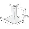 GORENJE WHC63CLB Απορροφητήρας Καμινάδα 60cm Μαύρο 065037701 (4 Έτη Εγγύηση)