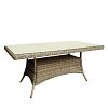 Τραπέζι Κήπου Wicker Rattan Santa 180x90x75 5122G 200-11-002