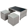 Σαλόνι Γωνία Κήπου Rachel Σετ 8 Τμχ Wicker Rattan 200-03-003