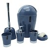Αξεσουάρ Για Wc Σετ 6τμχ Flamingo Blue 8412131711496-3