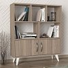 ΒΙΒΛΙΟΘΗΚΗ-ΡΑΦΙΕΡΑ Fylliana Orbit GREY OAK 90*22*105 881-00-020