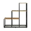ΒΙΒΛΙΟΘΗΚΗ-ΡΑΦΙΕΡΑ ΜΕΤΑΛΛΙΚΗ Fylliana Edge 2276 SONOMA-ARTISAN ΧΡΩΜΑ 106x33x112εκ 0033-223-002