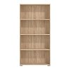 ΒΙΒΛΙΟΘΗΚΗ TOMAR 4 SONOMA 70x24,5x142εκ 11011478