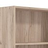 ΒΙΒΛΙΟΘΗΚΗ TOMAR 5 GREY OAK 70x24,5x176,5εκ 11011439
