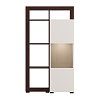 ΒΙΤΡΙΝΑ ARGYLL 1K 1VS OP 138 CASHMERE ΜΕ DARK TAILOR OAK ΧΡΩΜΑ 77x35x138εκ 11015795