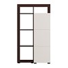 ΒΙΤΡΙΝΑ ARGYLL 1K1V OP 138 CASHMERE ΜΕ DARK TAILOR OAK ΧΡΩΜΑ 77x35x138εκ 11015799